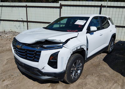 2026 Chevrolet Equinox Fwd Lt, Left & Right Side damage, Iaai lot 46267185, photo 2 of 17