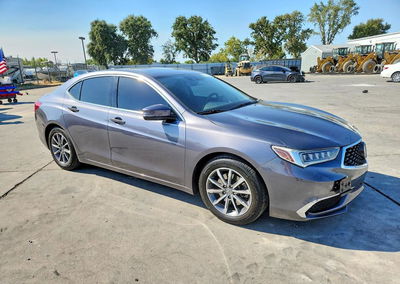 2020 Acura Tlx, daño Lateral, Copart lote 63767636, foto 4 de 14