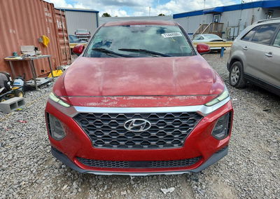 2019 Hyundai Santa Fe Se, daño Frontal, Copart lote 71444506, foto 5 de 12