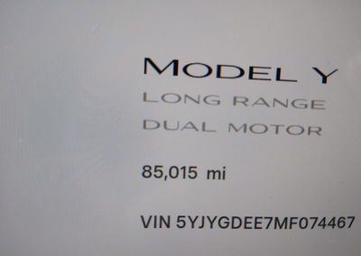 2021 Tesla Model Y Long Range Dual Motor All-wheel Drive, uszkodzenie: Przód, Iaai lot 46052608, zdjęcie 15 z 16