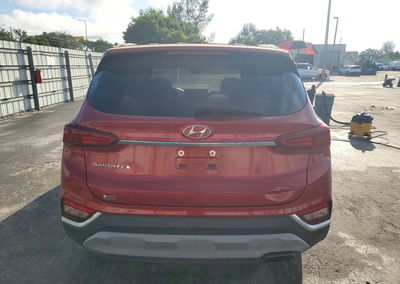 2019 Hyundai Santa Fe Se, Front End damage, Copart lot 72849546, photo 6 of 13