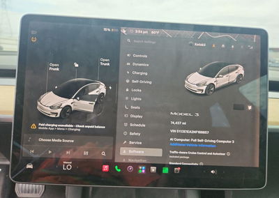2022 Tesla Model 3, daño Frontal, Copart lote 68662986, foto 9 de 14