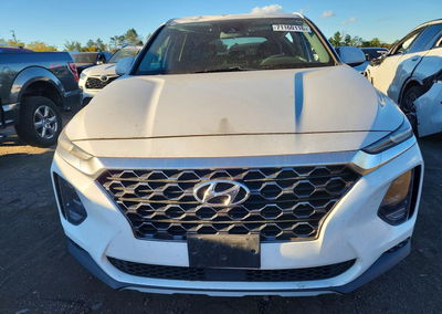 2019 Hyundai Santa Fe Se, пошкодження: Дах, Copart лот 71160116, фото 5 з 15