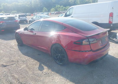 2023 Tesla Model S Dual Motor All-wheel Drive/standard Range, uszkodzenie: Left & Right Side, Iaai lot 46032966, zdjęcie 3