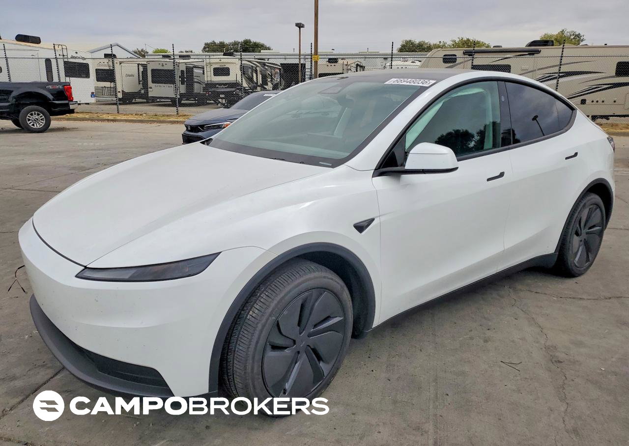 2026 Tesla Model Y, Undercarriage damage, Copart lot 66948036