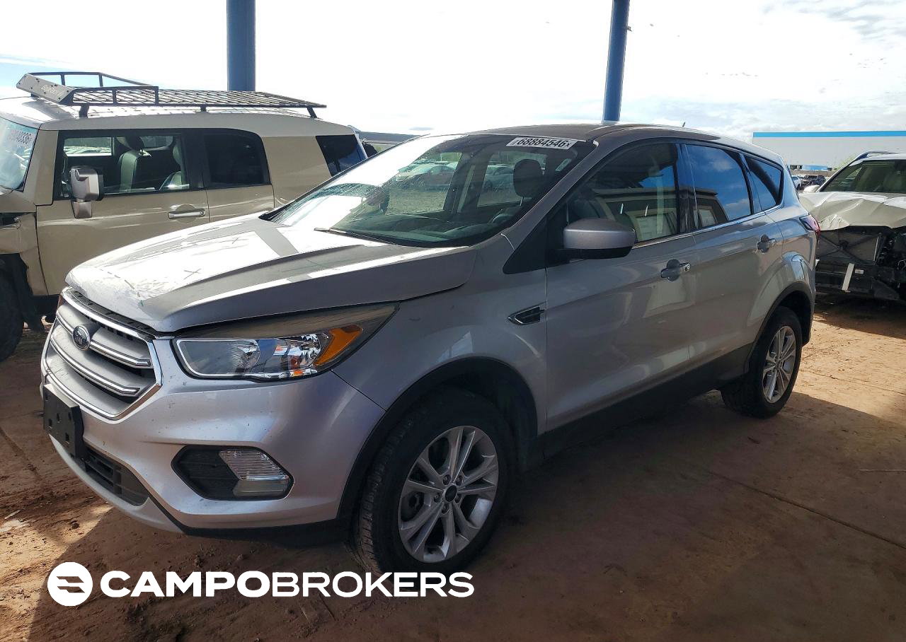 2019 Ford Escape Se, пошкодження: Задня частина, Copart лот 68884546