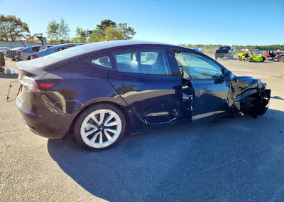 2022 Tesla Model 3, daño Frontal, Copart lote 71942006, foto 3 de 13