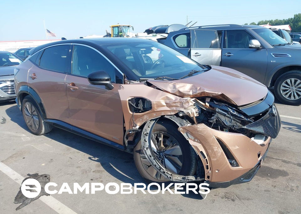 2023 Nissan Ariya Premiere, Front End damage, Iaai lot 46042620