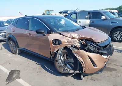 2023 Nissan Ariya Premiere, Front End damage, Iaai lot 46042620
