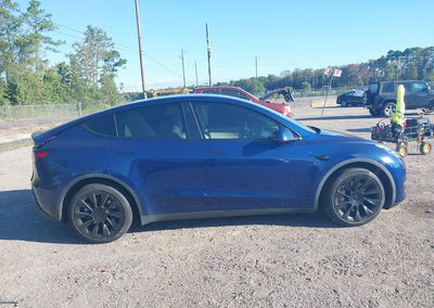 2021 Tesla Model Y Long Range Dual Motor All-wheel Drive, пошкодження: Задня частина, Iaai лот 46258375, фото 13 з 18