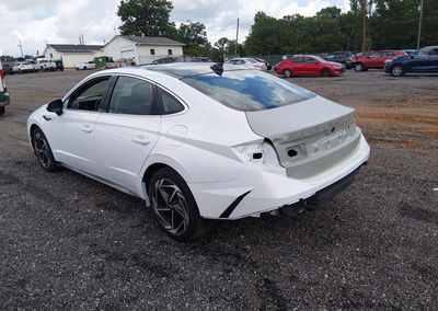 2025 Hyundai Sonata Sel Convenience, daño Trasero, Iaai lote 45788341, foto 3 de 22