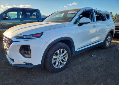 2019 Hyundai Santa Fe Se, пошкодження: Дах, Copart лот 71160116