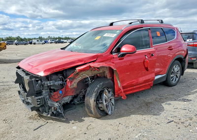 2020 Hyundai Santa Fe Sel, Front End damage, Copart lot 70820056