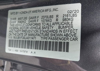 2020 Acura Tlx Standard, uszkodzenie: Lewy tył, Iaai lot 45395329, zdjęcie 9 z 16