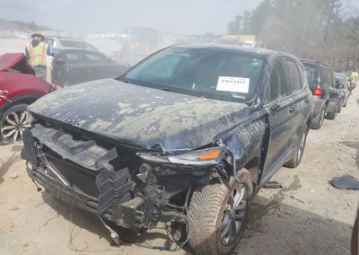 2020 Hyundai Santa Fe Se, пошкодження: Передня частина, Iaai лот 44662453, фото 2 з 16