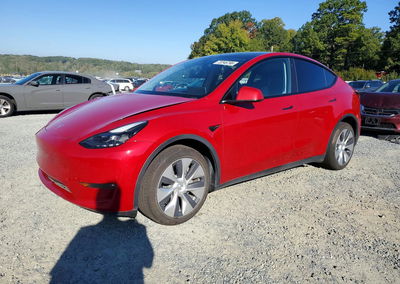 2023 Tesla Model Y, daño Lateral, Copart lote 72246796