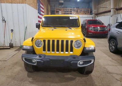 2020 Jeep Wrangler Unlimited Sahara, daño Abolladuras/rayones menores, Copart lote 73737746, foto 5 de 13