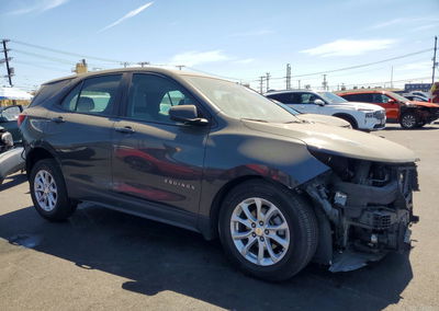 2020 Chevrolet Equinox Ls, Front End damage, Copart lot 66308476, photo 4 of 16