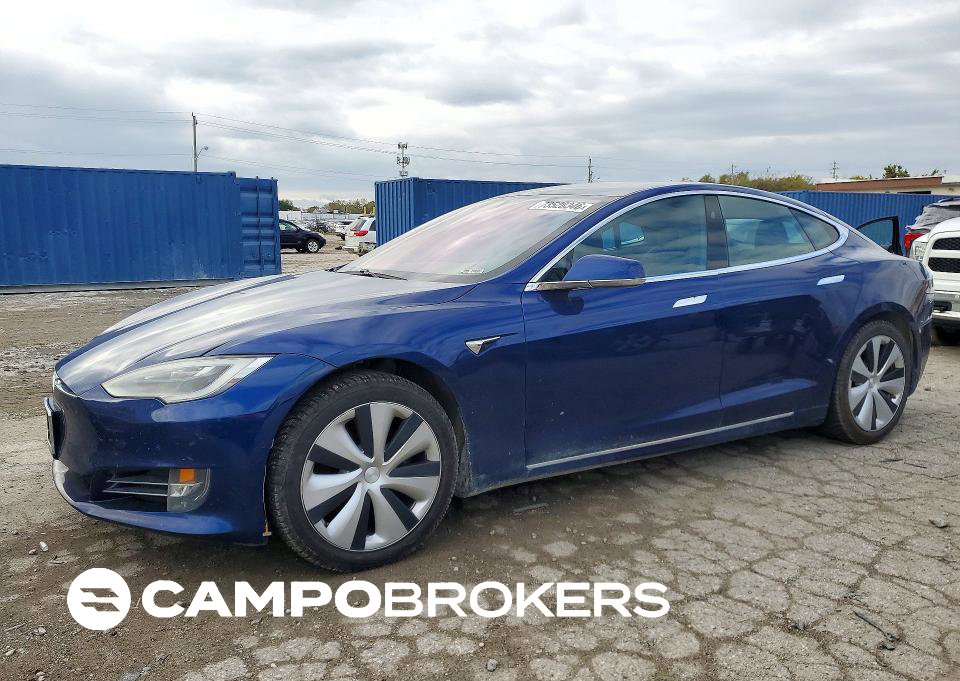2020 Tesla Model S, daño Abolladuras/rayones menores, Copart lote 73528346