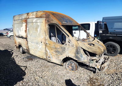 2024 Ford Transit T-250 High Roof Delivery Van, uszkodzenie: Pożar, Copart lot 71277496, zdjęcie 4 z 12
