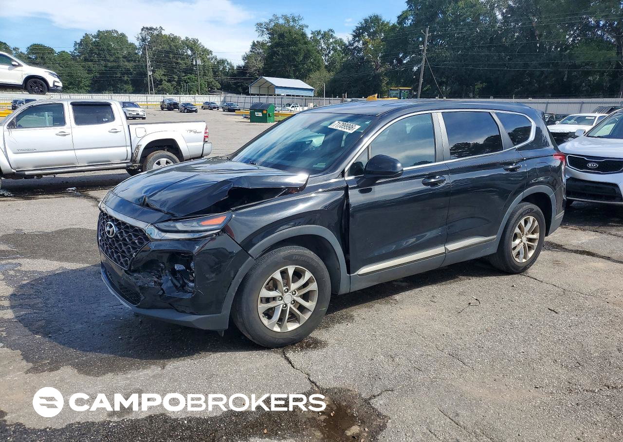 2019 Hyundai Santa Fe Se, Front End damage, Copart lot 71789996