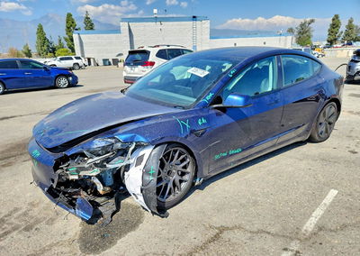 2026 Tesla Model 3, daño Frontal, Copart lote 70367776