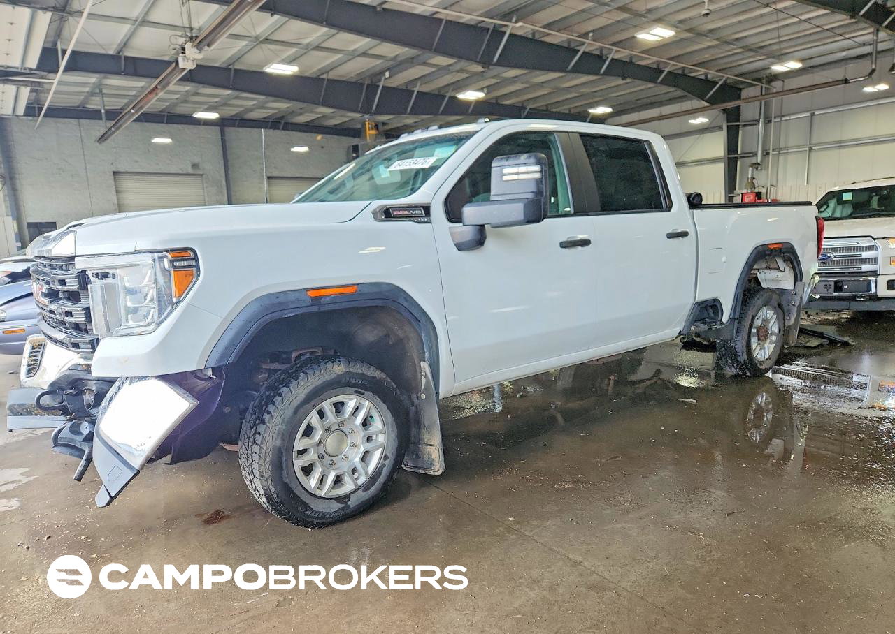 2020 Gmc Sierra K2500 Heavy Duty, пошкодження: Передня частина, Copart лот 64153476