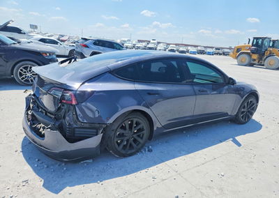 2023 Tesla Model 3, пошкодження: Задня частина, Copart лот 67123756, фото 3 з 14