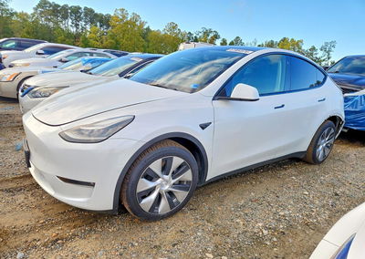 2021 Tesla Model Y, Rear End damage, Copart lot 67984976