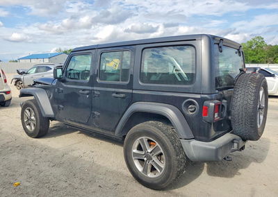 2020 Jeep Wrangler Unlimited Sport, daño Frontal, Copart lote 51607846, foto 2 de 13