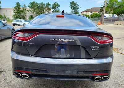 2020 Kia Stinger Gt-line, Front End damage, Copart lot 61701896, photo 6 of 12