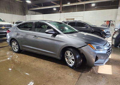 2019 Hyundai Elantra Sel, uszkodzenie: Przód, Copart lot 72834156, zdjęcie 4 z 12