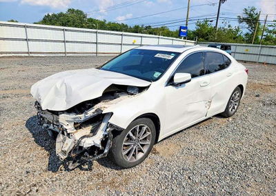2020 Acura Tlx, Front End damage, Copart lot 70602376