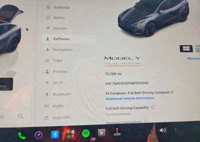 2022 Tesla Model Y, daño Lateral, Copart lote 71445456, foto 9 de 13