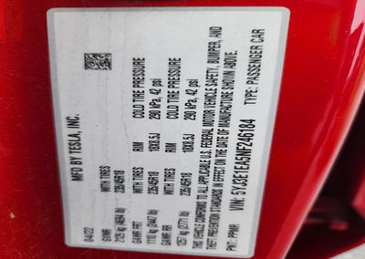 2022 Tesla Model 3, uszkodzenie: Przód, Copart lot 53951226, zdjęcie 13 z 15