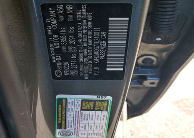 2026 Hyundai Elantra Sel Sport, uszkodzenie: Bok, Copart lot 73065886, zdjęcie 13 z 13