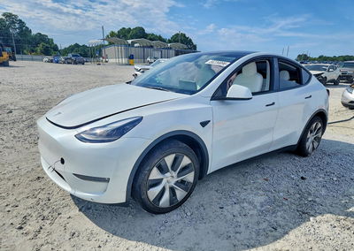2023 Tesla Model Y, Side damage, Copart lot 66236896