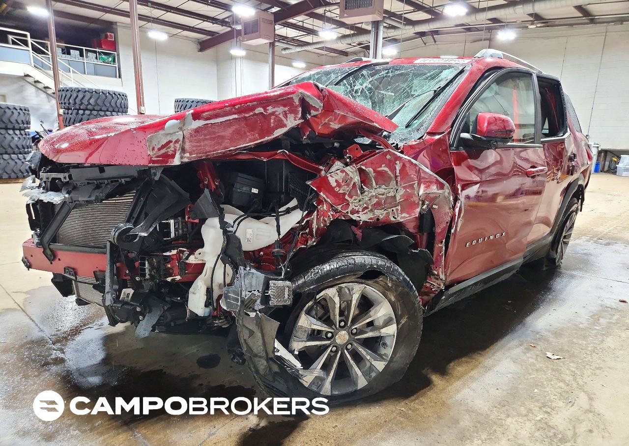 2025 Chevrolet Equinox Lt, daño Generalizado, Copart lote 72302126