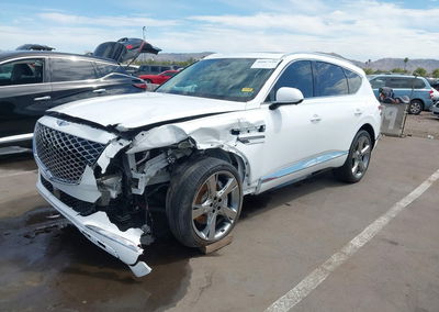 2024 Genesis Gv80 3.5t Awd, daño Frontal izquierdo, Iaai lote 46067139, foto 2 de 17