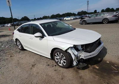 2026 Honda Civic Lx, daño Frontal, Copart lote 65293096, foto 13 de 14