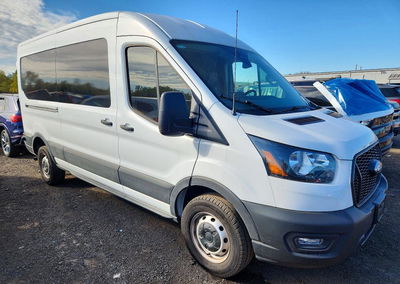 2024 Ford Transit 250 Medium Roof Delivery Van, daño Lateral, Copart lote 71594366, foto 4 de 13