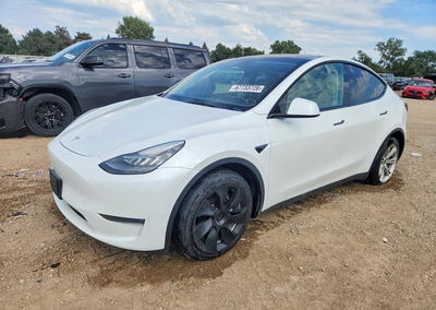 2023 Tesla Model Y, daño Lateral, Copart lote 67733726