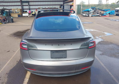 2021 Tesla Model 3 Standard Range Plus Rear-wheel Drive, uszkodzenie: Storm Damage, Iaai lot 46083026, zdjęcie 17 z 22