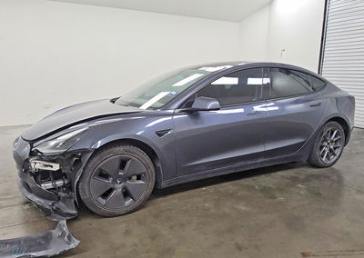 2023 Tesla Model 3, daño Frontal, Copart lote 65931626