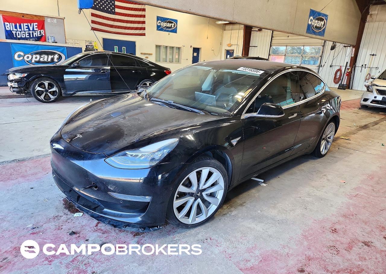2019 Tesla Model 3, пошкодження: Механічні, Copart лот 73316586