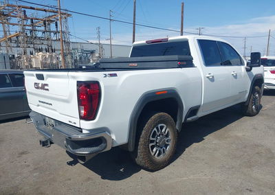 2023 Gmc Sierra 3500hd 4wd  Standard Bed Sle, пошкодження: Лівий зад, Iaai лот 45846118, фото 4 з 15
