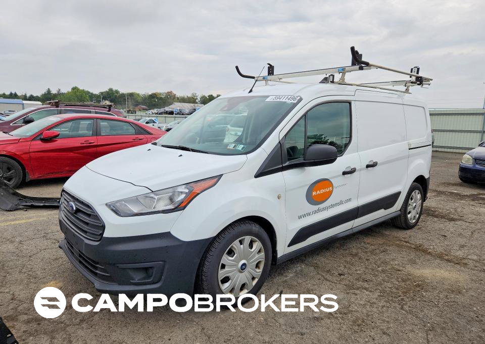 2022 Ford Transit Connect Xl, daño Trasero, Copart lote 59411496