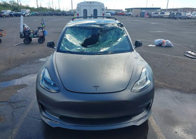2021 Tesla Model 3 Standard Range Plus Rear-wheel Drive, uszkodzenie: Storm Damage, Iaai lot 46083026, zdjęcie 13 z 22