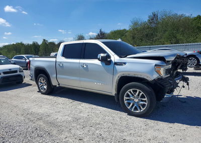 2021 Gmc Sierra K1500 Slt, daño Frontal, Copart lote 69994736, foto 4 de 15