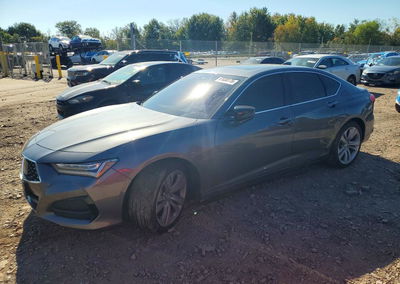 2023 Acura Tlx Technology, daño Vandalismo, Copart lote 61038176